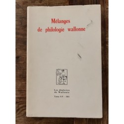 Mélanges de Philologie Wallonne