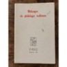 Mélanges de Philologie Wallonne