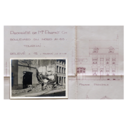Dommages de guerre 1940-1945. L’ampleur des dégâts dans cinq villes du Hainaut