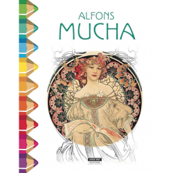 Alfons Mucha - Coloring Book