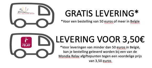 Gratis levering in België vanaf 50€ aankopen